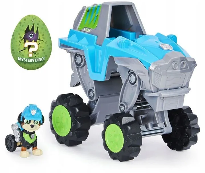 Spin Master Tlapková Patrola Paw Patrol Dino Rescue - vozidlo s figurkou - REX a dinosauři