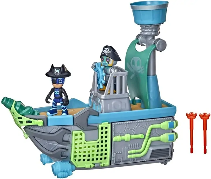 Hasbro PJ Masks Pyžamasky Pirátská loď herní set + 2 figurky