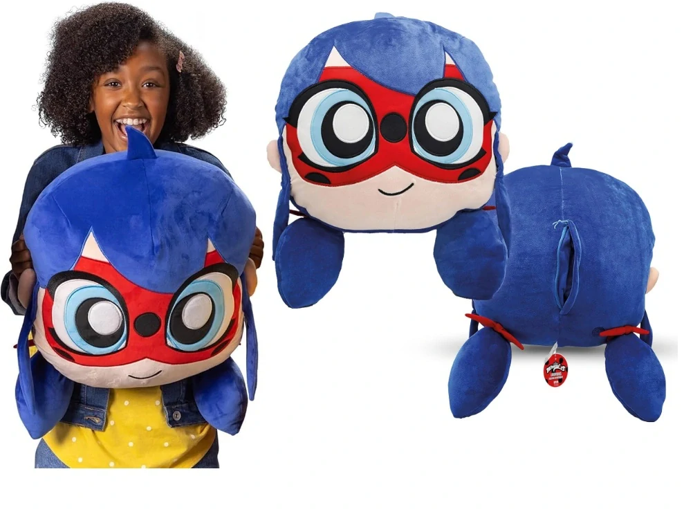 Zag Play Plyšová Miraculous Kouzelná Beruška Polštář Plyšak 45 cm