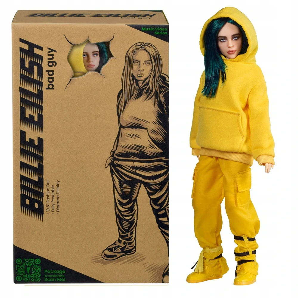Billie Eilish Bad Guy Sběratelská Figurka Panenka od Playmates Toys