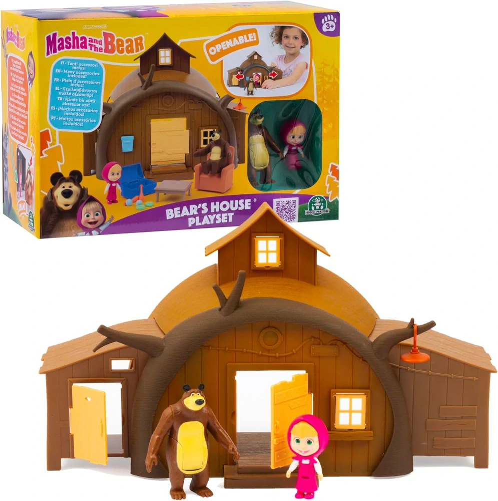 Giochi Preziosi Máša a medvěd letní dům medvěda s figurkami