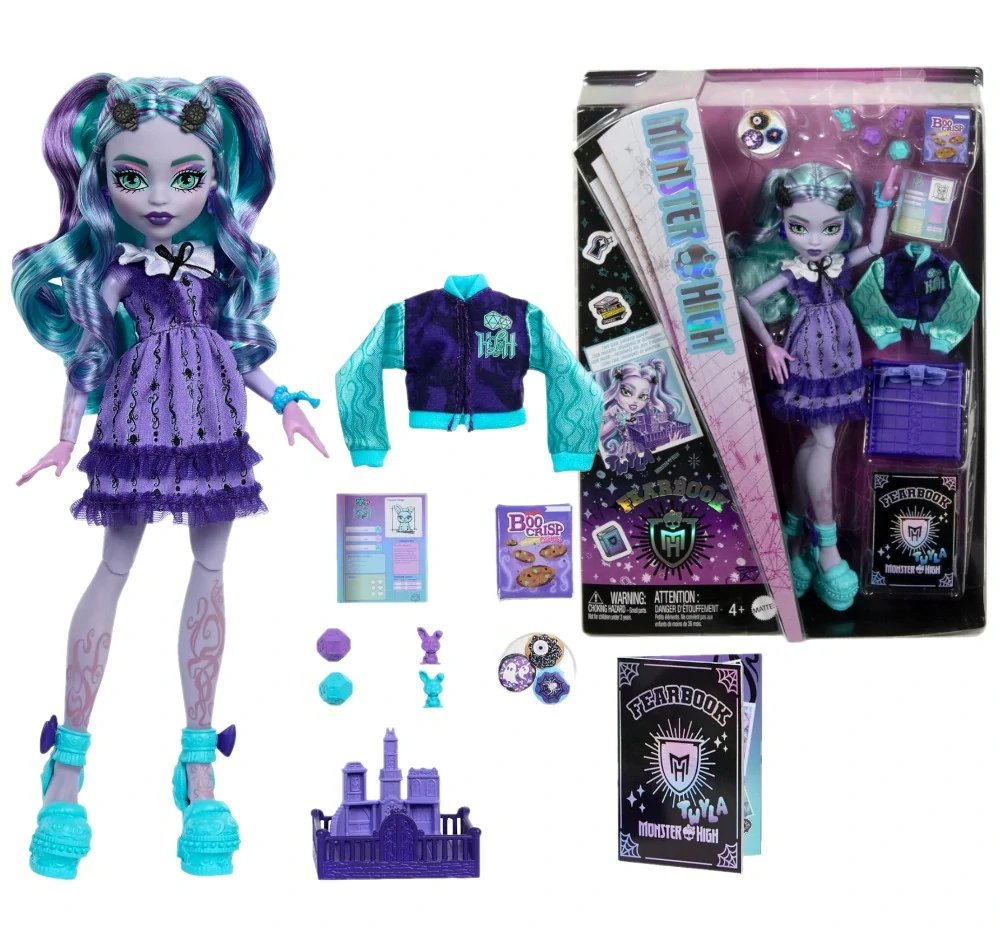 Mattel Panenka Monster High Fearbook - Twyla HXW31