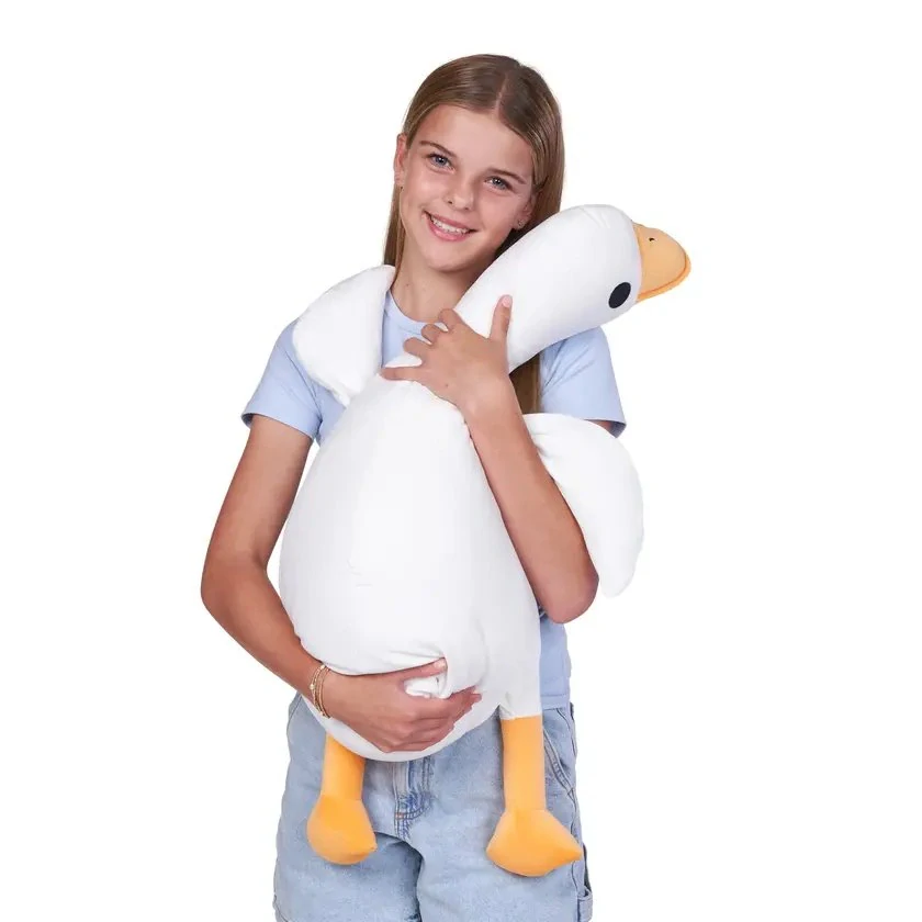 ZURU Velká Plyšova Husa 2 kg - Zatížený Plyšák Zátěžový Hug a Lumps