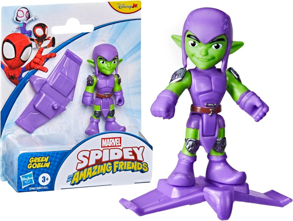 SPIDEY a Super Kamarádi Přátelé Figurka GREEN GOBLIN a Kluzák Hasbro G1461