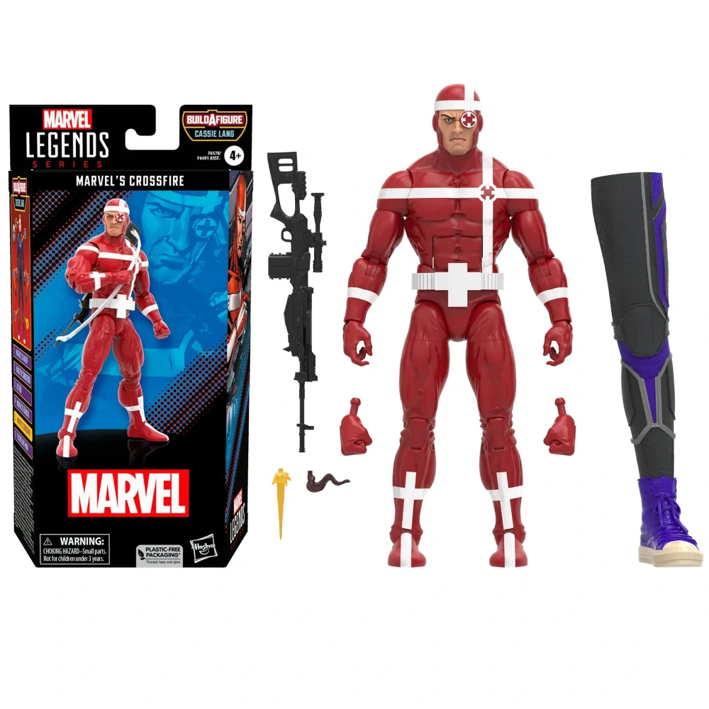 Figurka Hasbro Marvel Legends Crossfire s příslušenstvím 15 cm