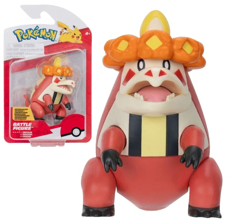 Figurka Pokémon Battle Ready - Fuecoco Crocalor od Jazwares