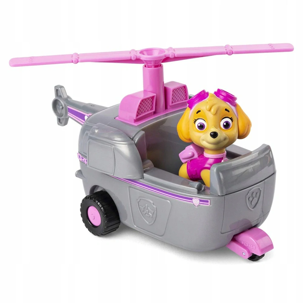 Paw Patrol Tlapková Patrola - Základní vozidlo s figurkou - Skye