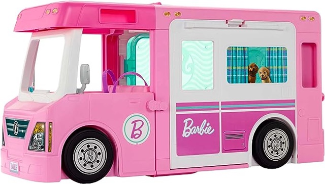 OUTLET - Mattel Barbie Karavan 3v1 Super-Camper GHL93