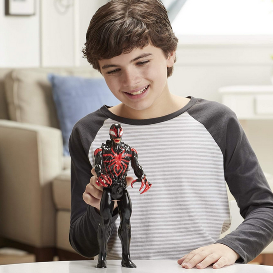 Spiderman Venom Miles Morales Figurka 30 cm Hasbro E8729