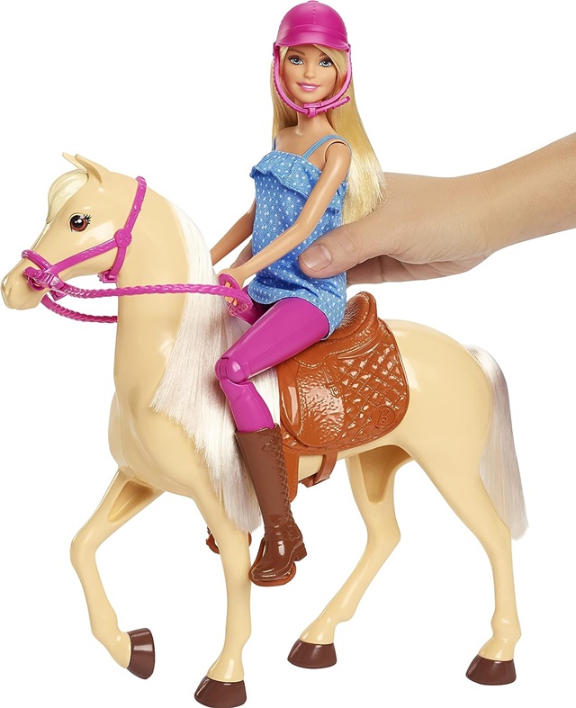 Mattel Barbie S KONĚM FXH13