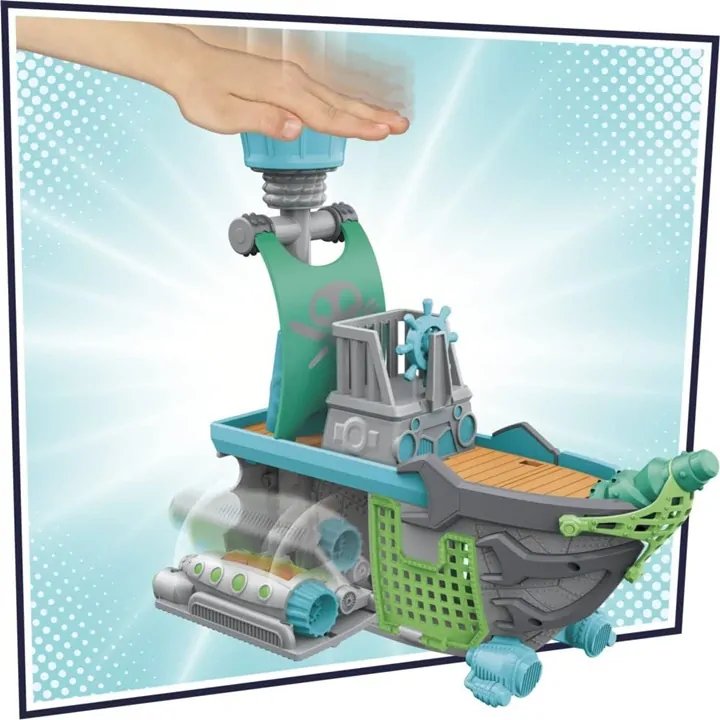 Hasbro PJ Masks Pyžamasky Pirátská loď herní set + 2 figurky