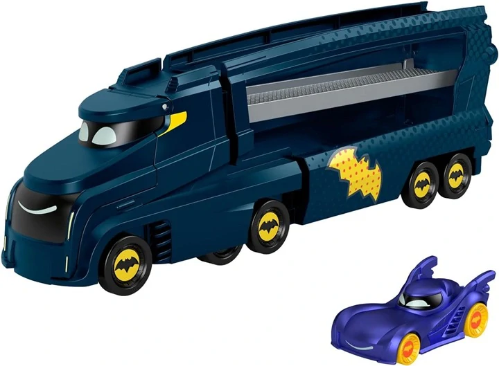 Fisher Price Batwheels Bat Big-Rig tahač transportér a auto HMX07