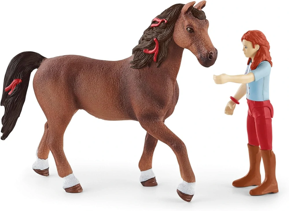 Schleich 72221 Exkluzivní jezdecký klub 4 Jezdkyně na koni