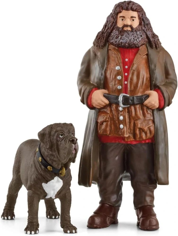 Schleich 42638 Harry Potter Figurky Hagrid a Tesák