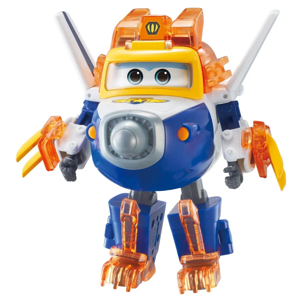 Super Wings - Transformující vozidlo Paul + koula na vybavení od Alpha Group