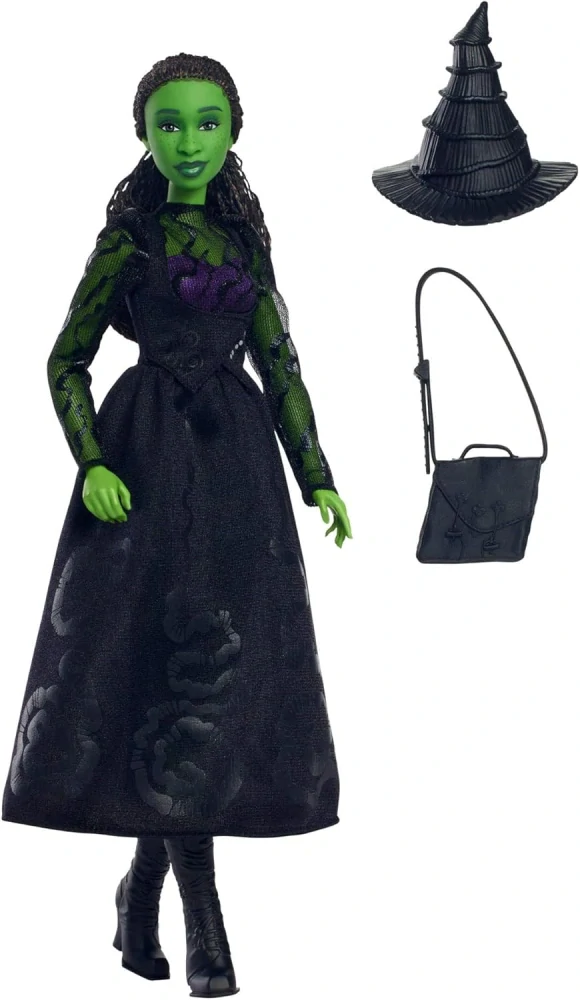Mattel Panenka Elphaba Čarodějka Wicked HXT62