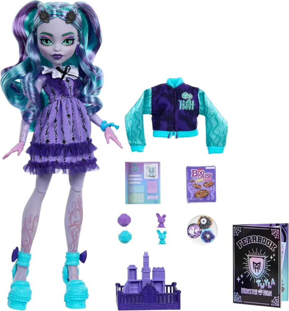 Mattel Panenka Monster High Fearbook - Twyla HXW31
