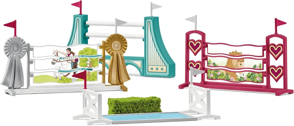 Schleich Doplňky pro koňskou překážkovou dráhu 42612