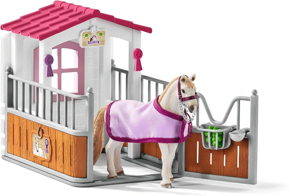 Schleich Box pro koně Stáj s klisnou Lusitano 42368