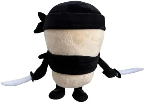 Plyšový Tralalero Tralala Italian Brainrot - Cappuccino Assassino - Plyšák 25 cm