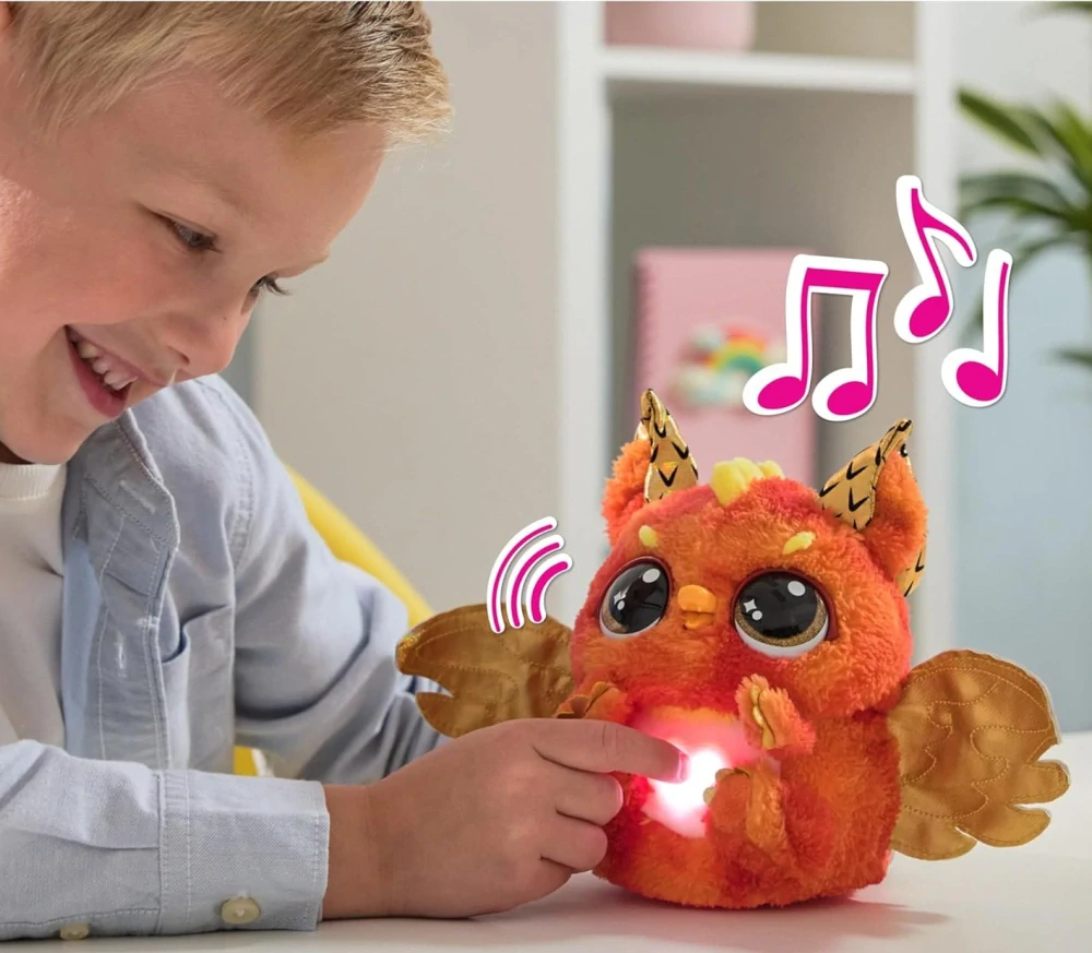 Spin Master Hatchimals líhnoucí se interaktivní Plyšový Dráček