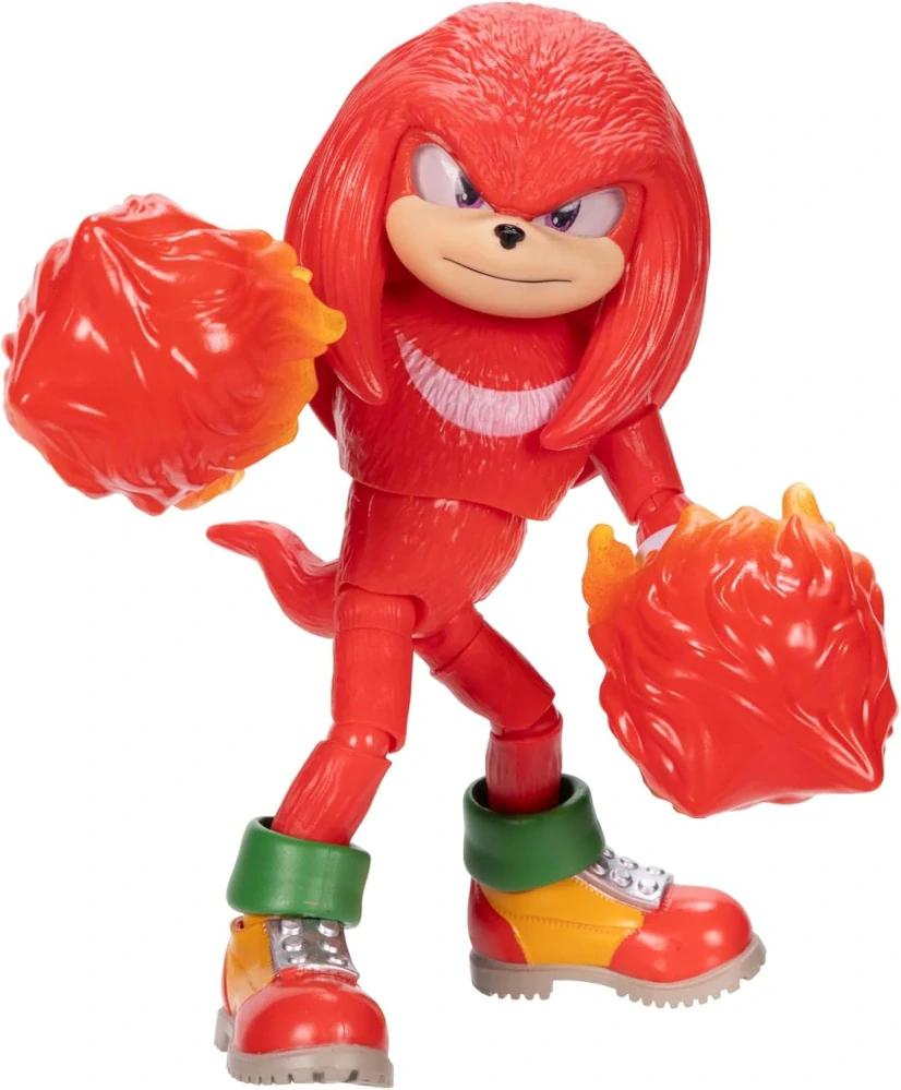 Sonic 3 Hedgehog Film Originální pohyblivá akční figurka KNUCKLES 13 cm