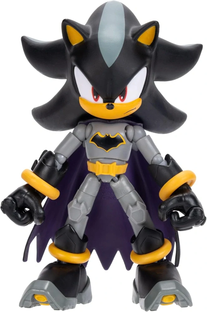 Sonic Hedgehog Film Originální pohyblivá akční figurka SHADOW x BATMAN 13 cm