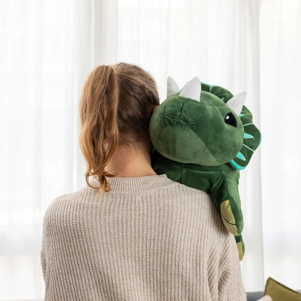 PLYŠÁK DINOSAURUS ZÁTĚŽOVÝ SNIŽUJE STRES ADHD AUTISMUS 2,2 KG
