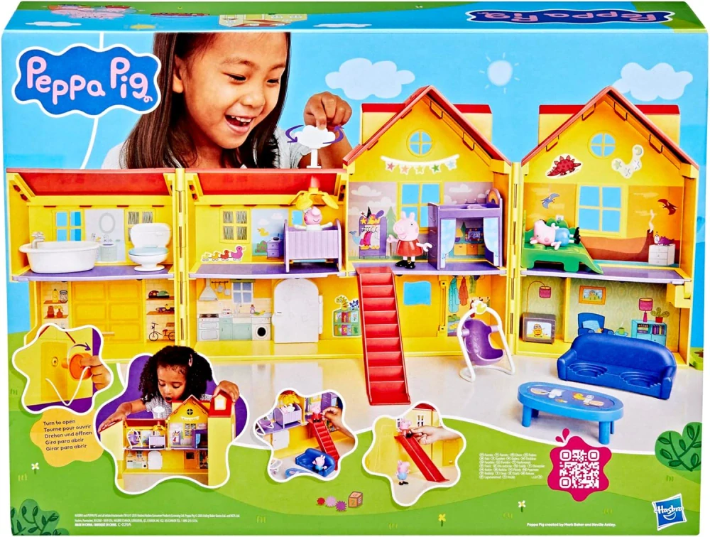 Hasbro Prasátko Peppa velký domeček s doplňky