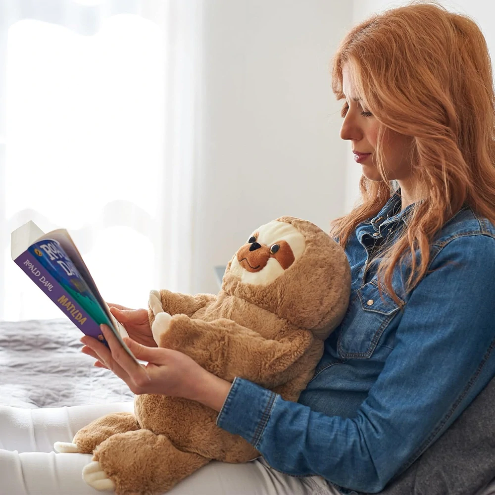 PLYŠÁK LENOCHOD ZÁTĚŽOVÝ SNIŽUJE STRES ADHD AUTISMUS 2,2 KG