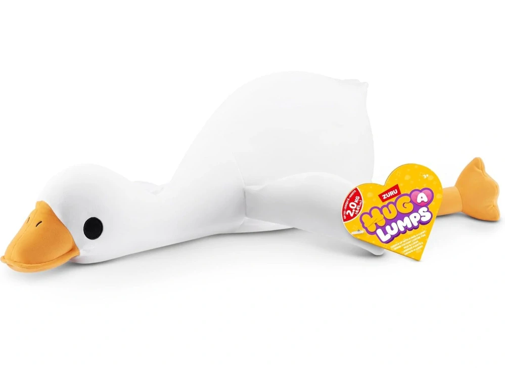 ZURU Velká Plyšova Husa 2 kg - Zatížený Plyšák Zátěžový Hug a Lumps