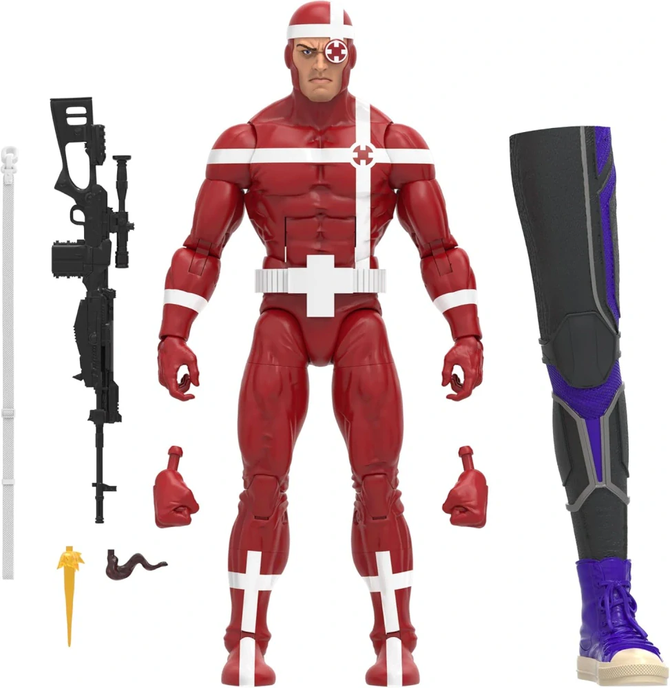 Figurka Hasbro Marvel Legends Crossfire s příslušenstvím 15 cm
