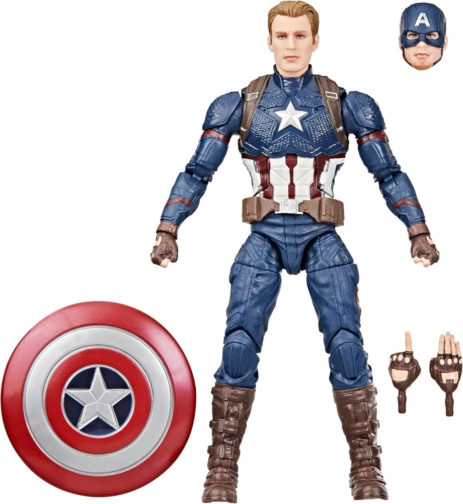 KAPITÁN AMERIKA Pohyblivá figurka s příslušenstvím Marvel Legends Hasbro G0607