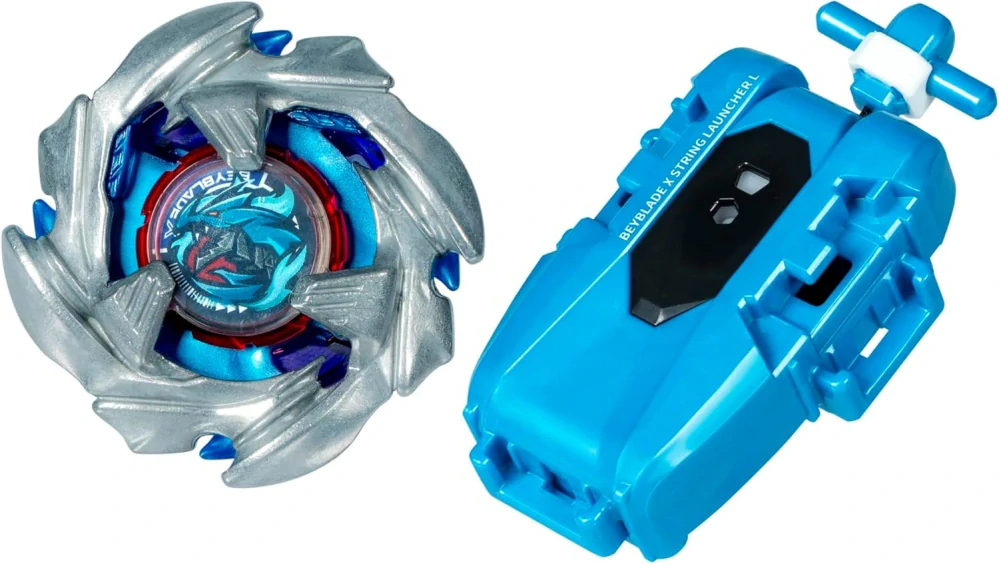Beyblade X + Cobalt Dragoon 2-60C s levotočivým vystřelovačem Hasbro