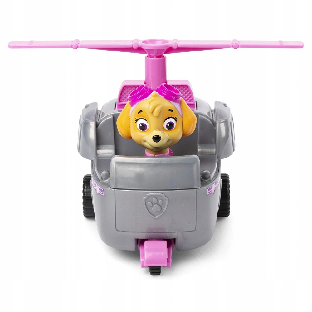 Paw Patrol Tlapková Patrola - Základní vozidlo s figurkou - Skye