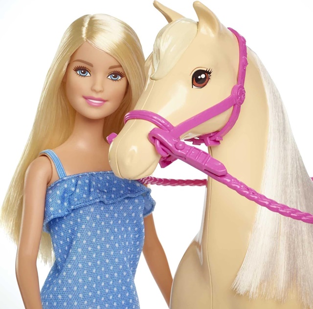 Mattel Barbie S KONĚM FXH13