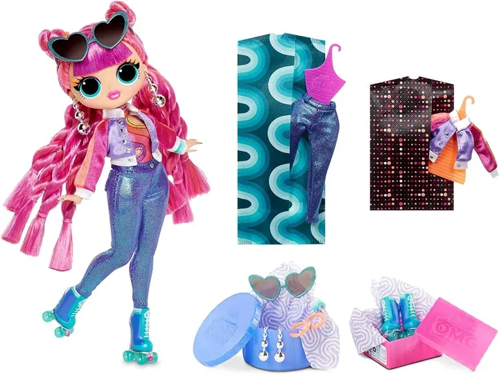 MGA LOL Surprise OMG 2 Panenky Roller Chick and Chillax 3 serie sestava 2 panenek