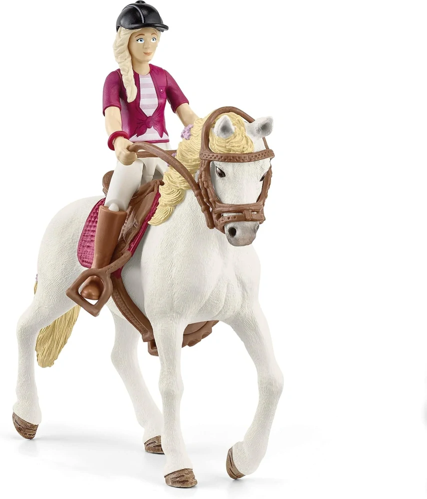 Schleich 72221 Exkluzivní jezdecký klub 4 Jezdkyně na koni