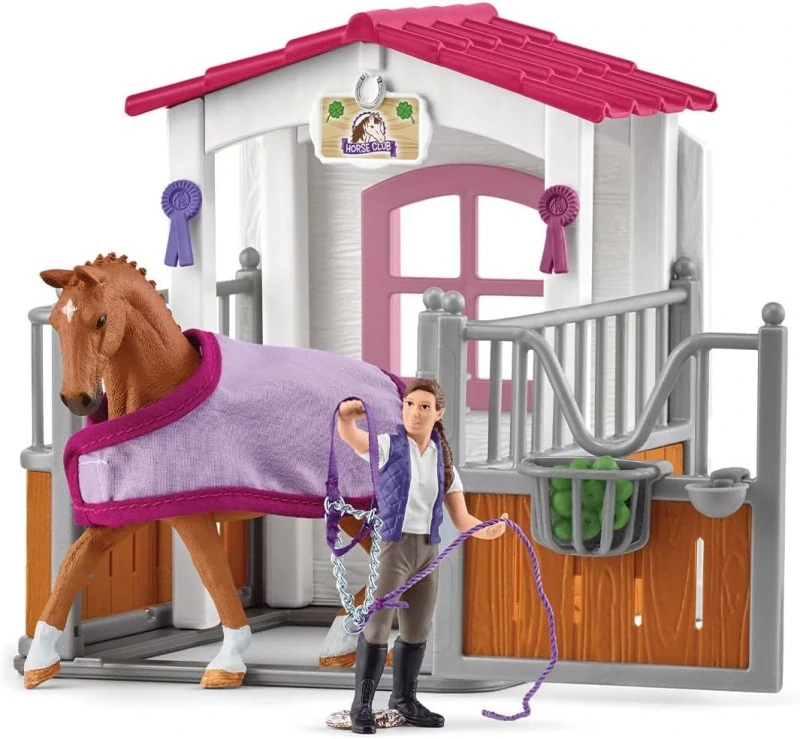 Schleich 72177 Mycí stanice pro koně se stájí