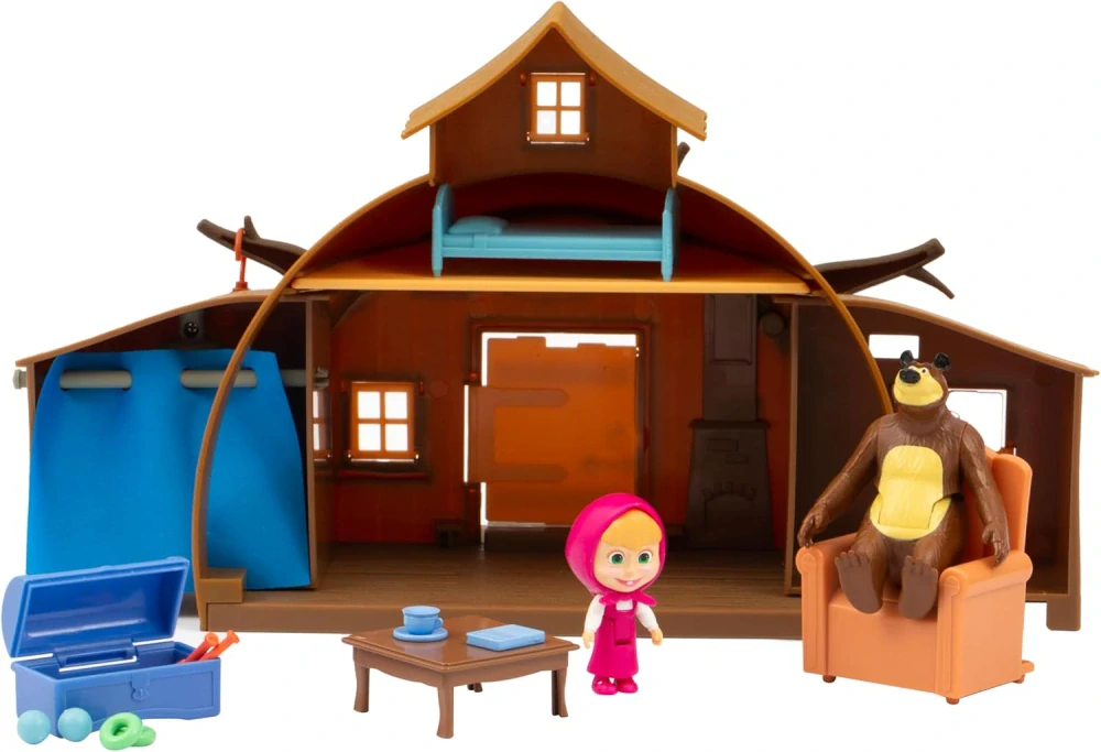 Giochi Preziosi Máša a medvěd letní dům medvěda s figurkami