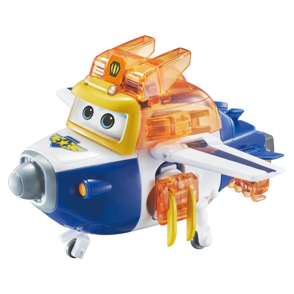 Super Wings - Transformující vozidlo Paul + koula na vybavení od Alpha Group