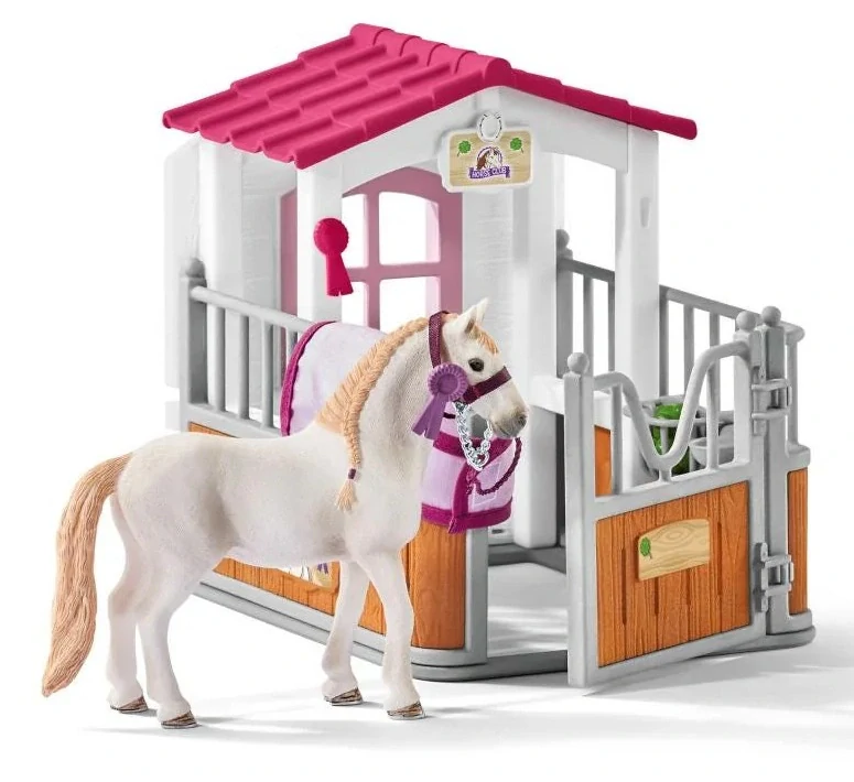 Schleich Box pro koně Stáj s klisnou Lusitano 42368