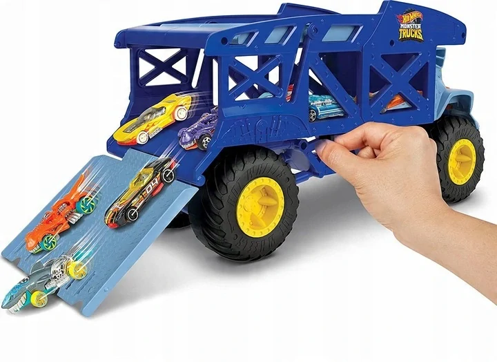 Hot Wheels Monster Trucks Rhino Rig Transporter Nosorožec HFB13 od Mattel 