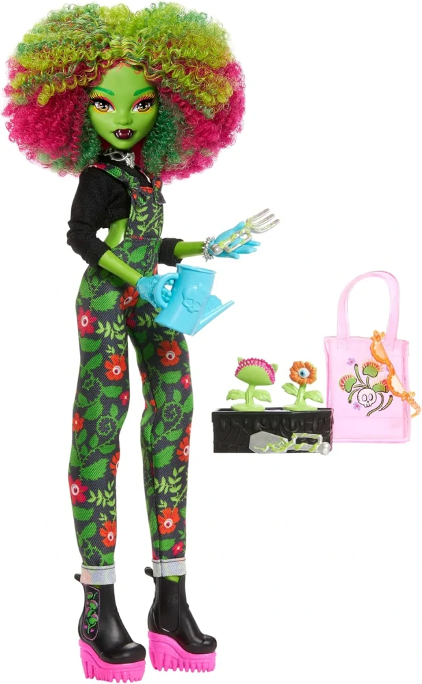 Mattel Panenka Monster High Fearbook - Venus MCFlytrap JDR59