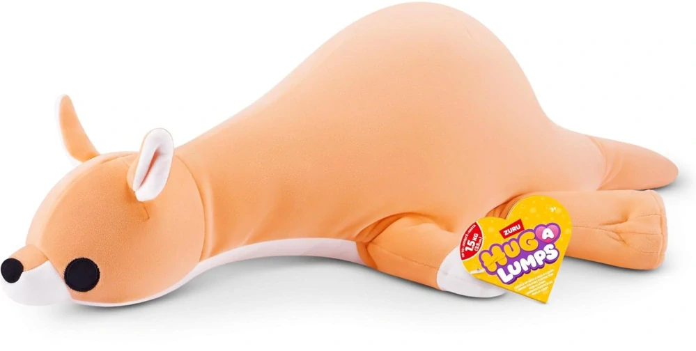 ZURU Velká Plyšová Klokan 1,5 kg - Zatížený Plyšák Hug a Lumps