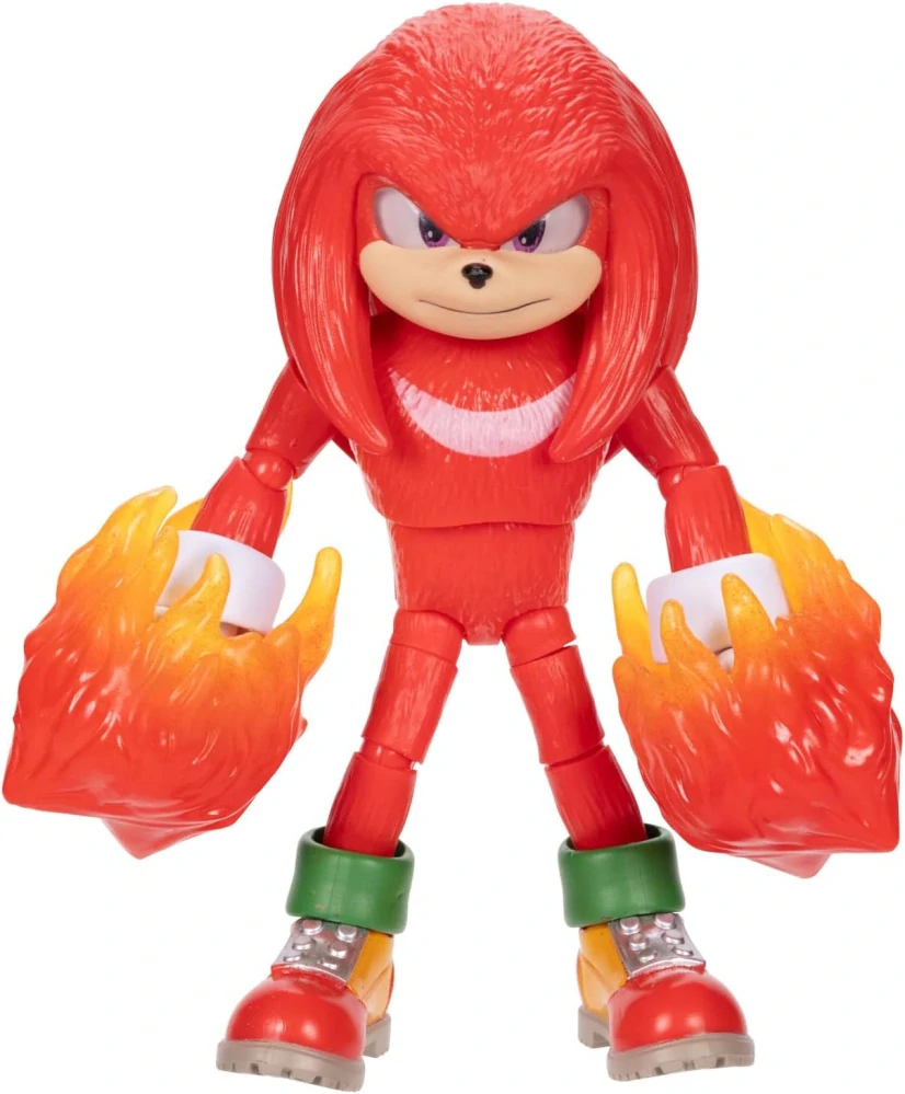 Sonic 3 Hedgehog Film Originální pohyblivá akční figurka KNUCKLES 13 cm