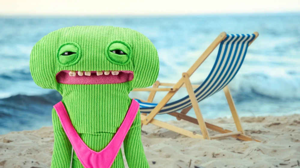Zuru Plyšovy Fuggler Vacay Vibes Smiley O Riley Plyšák 23 cm