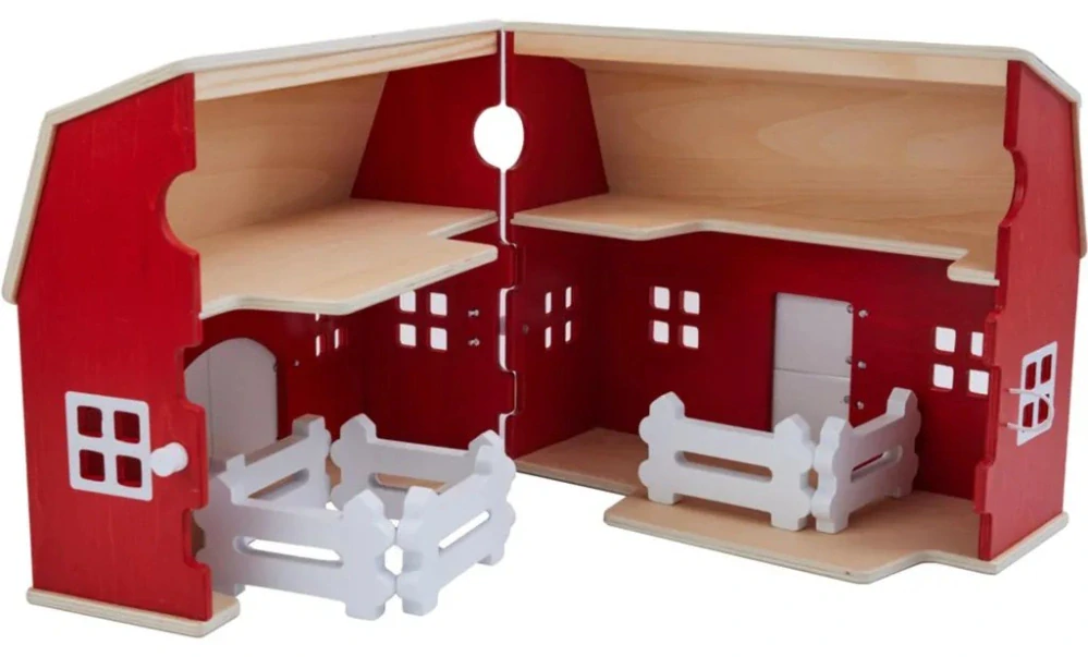 Schleich 42602 Velká Stodola Stáj Dřevěný domek