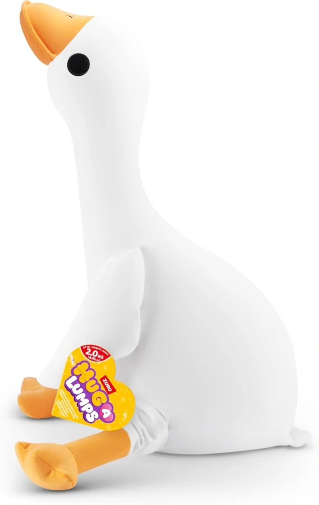 ZURU Velká Plyšova Husa 2 kg - Zatížený Plyšák Zátěžový Hug a Lumps