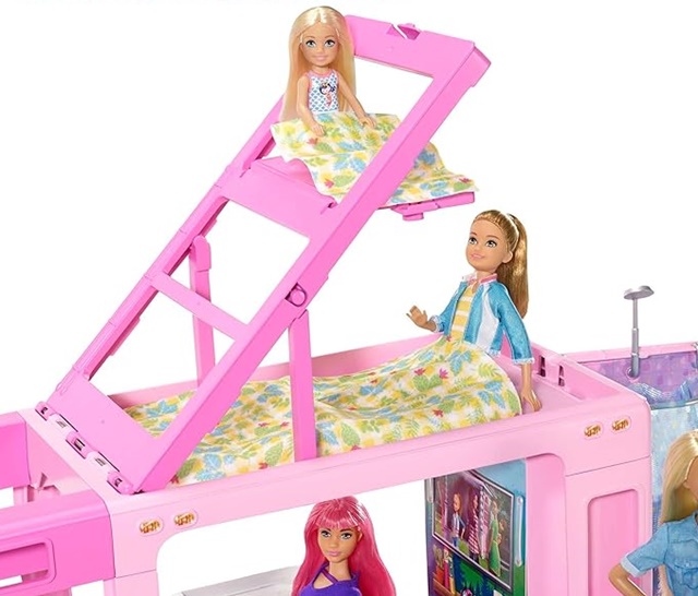 OUTLET - Mattel Barbie Karavan 3v1 Super-Camper GHL93